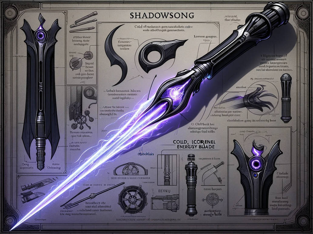 Shadowsong: Violet Void Blade by karmichorror on DeviantArt