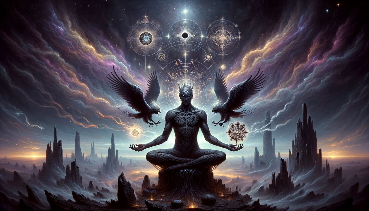 Shadowed Sovereign of the Astral Realms by karmichorror on DeviantArt