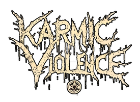 Karmicviolence Transparent logo #2 Bordered