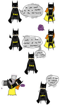 The Bat-family disappears