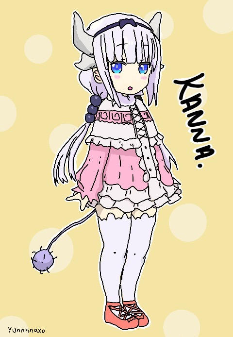 Kanna from dragon maid by Yunaaaaxo on DeviantArt