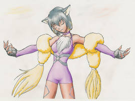 Ouka from hack dusk