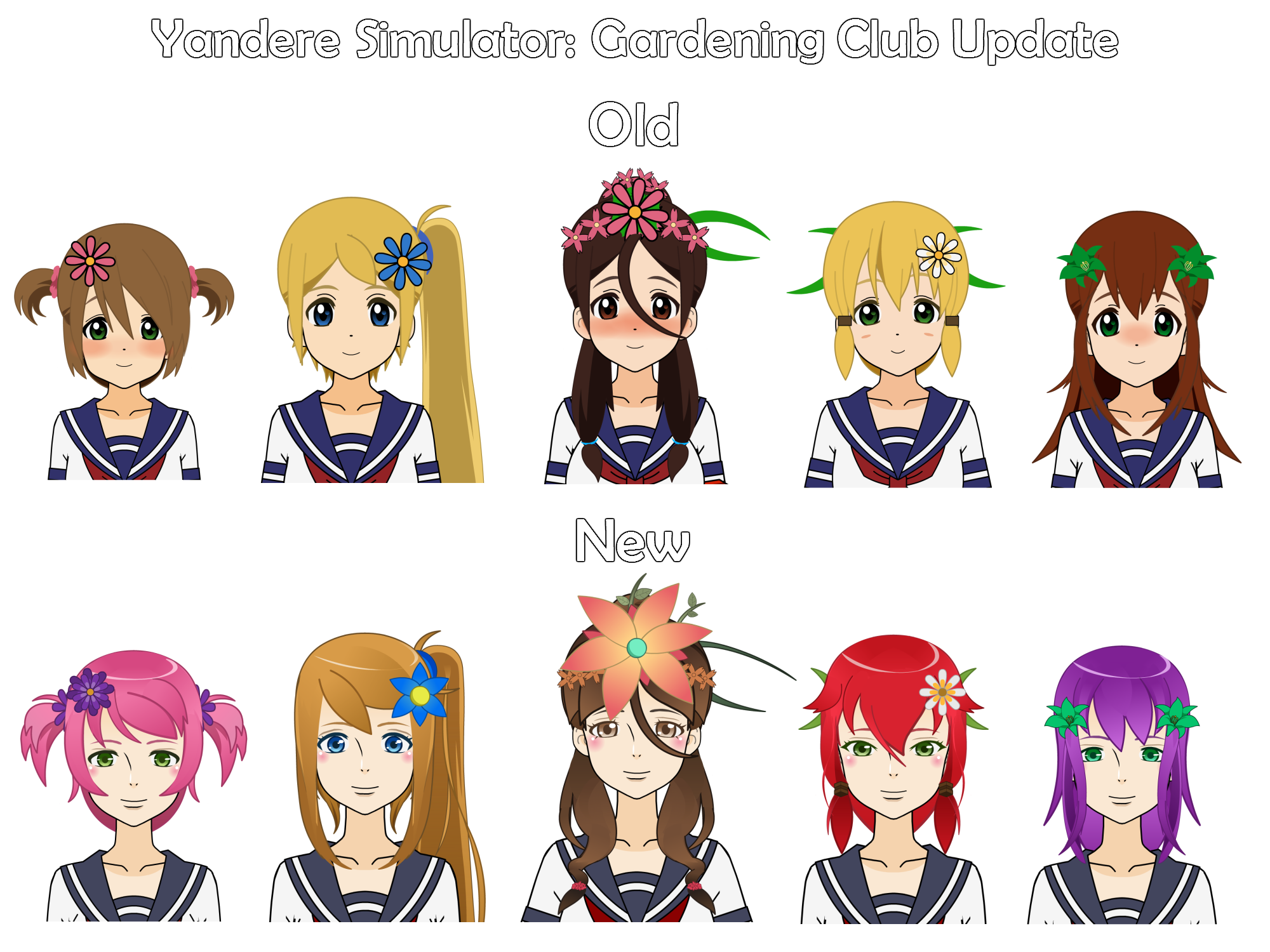 Yandere Sim Gardening Club Update By Hairblue On Deviantart Yandere Sim Gardening Club Update By Hairblue On Deviantart