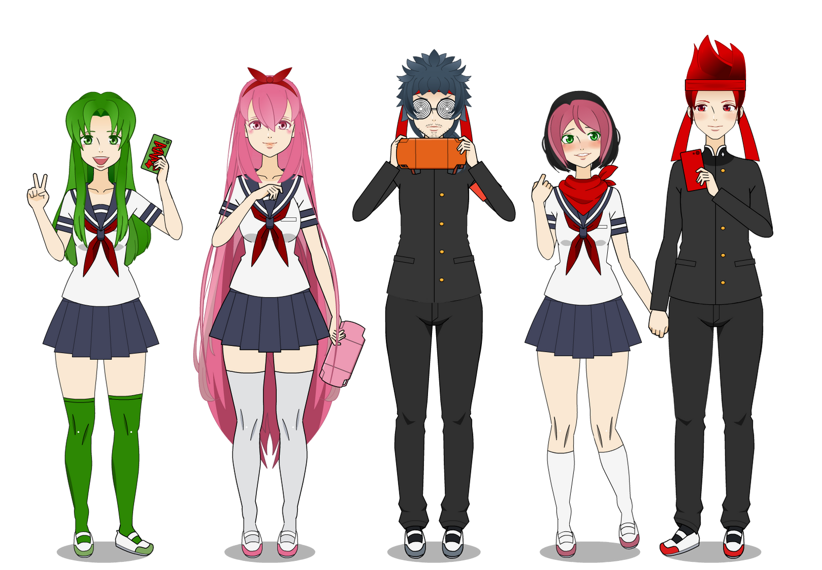 Yandere Simulator Gaming Club By Hairblue On Deviantart