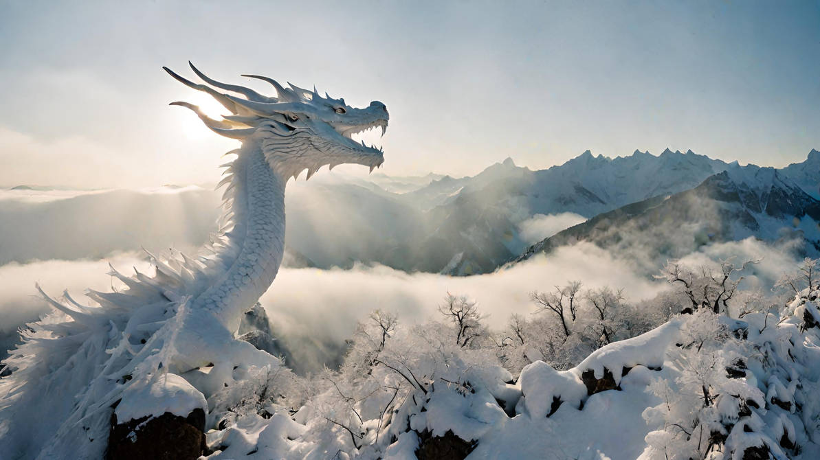 The Snowy Dragon by JASONERJIANG on DeviantArt