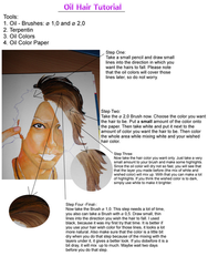 Hair Tutorial Oil Colors