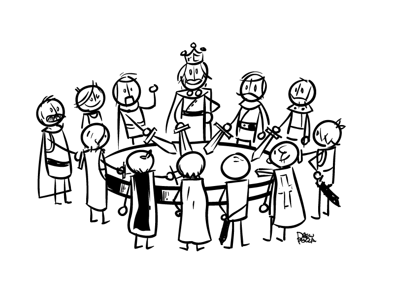 Round Table by pocza on DeviantArt Round Table by pocza on DeviantArt