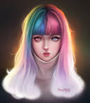 Color Hair Girl