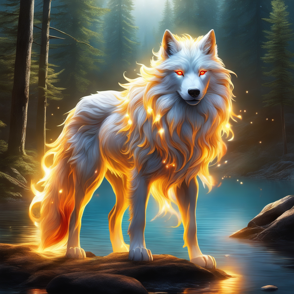 Magic Wolf by PixelDixel2023 on DeviantArt