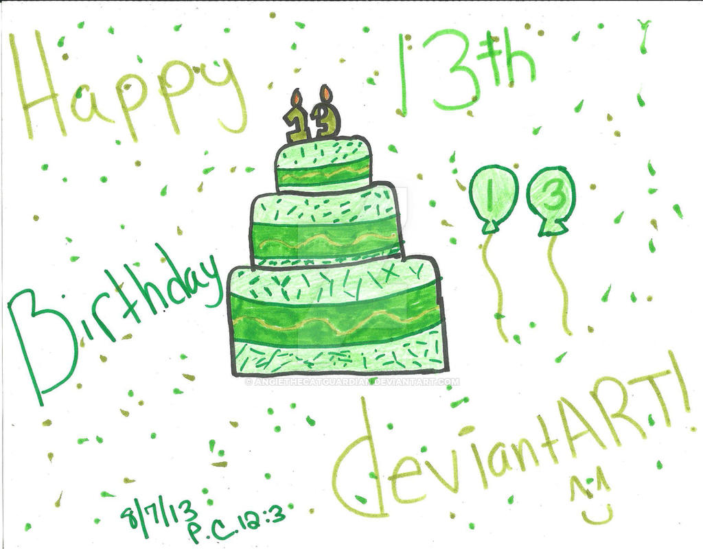 Happy Birthday, deviantArt!