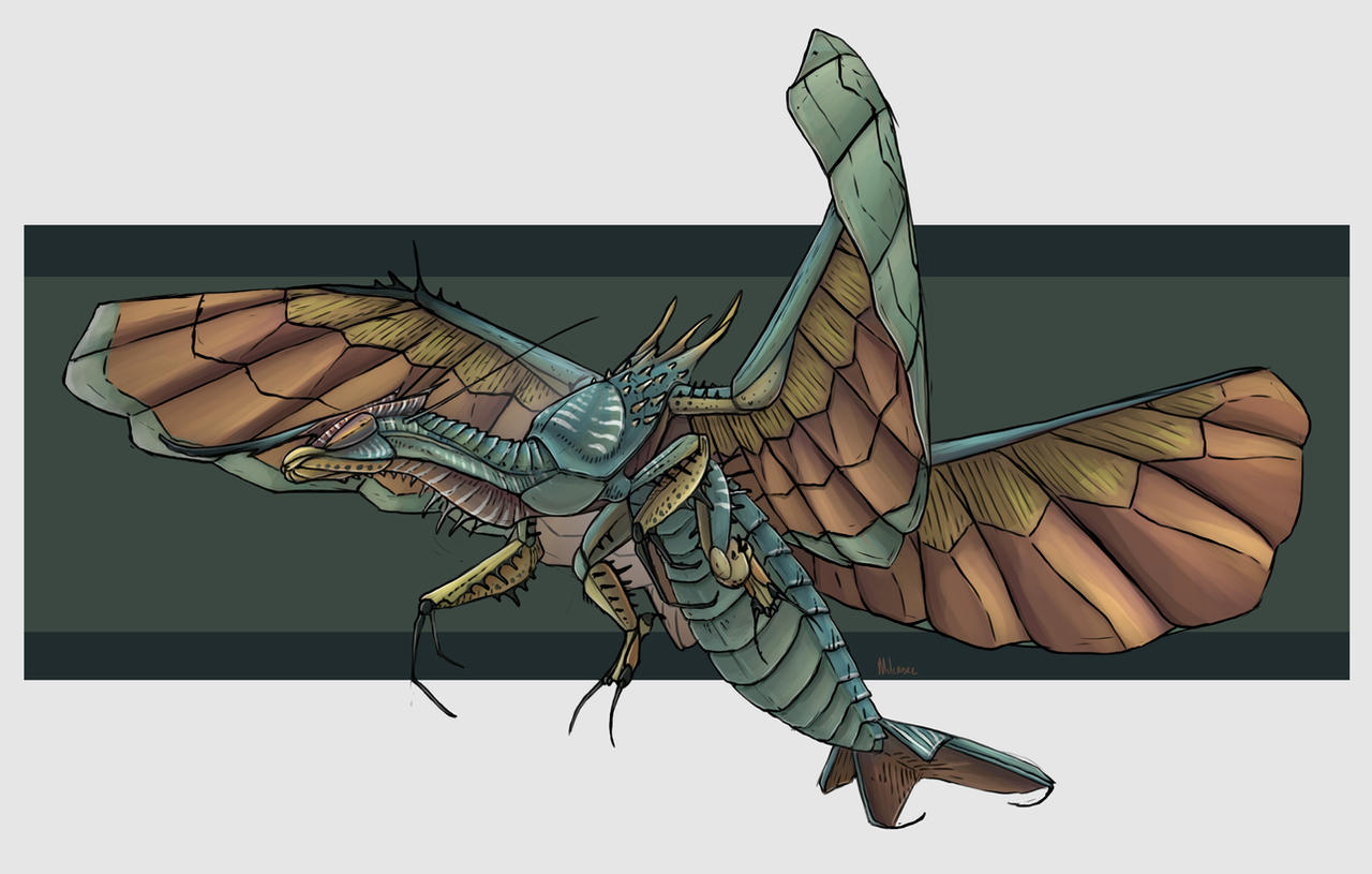Mantis Digimon Praying Mantis Dragon by melcabre on DeviantArt