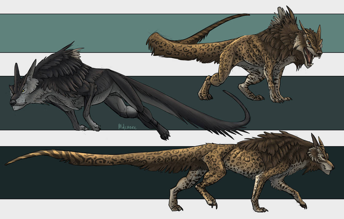 Mean Wolf Rats Wolf Rat Leopard Creature by melcabre on DeviantArt