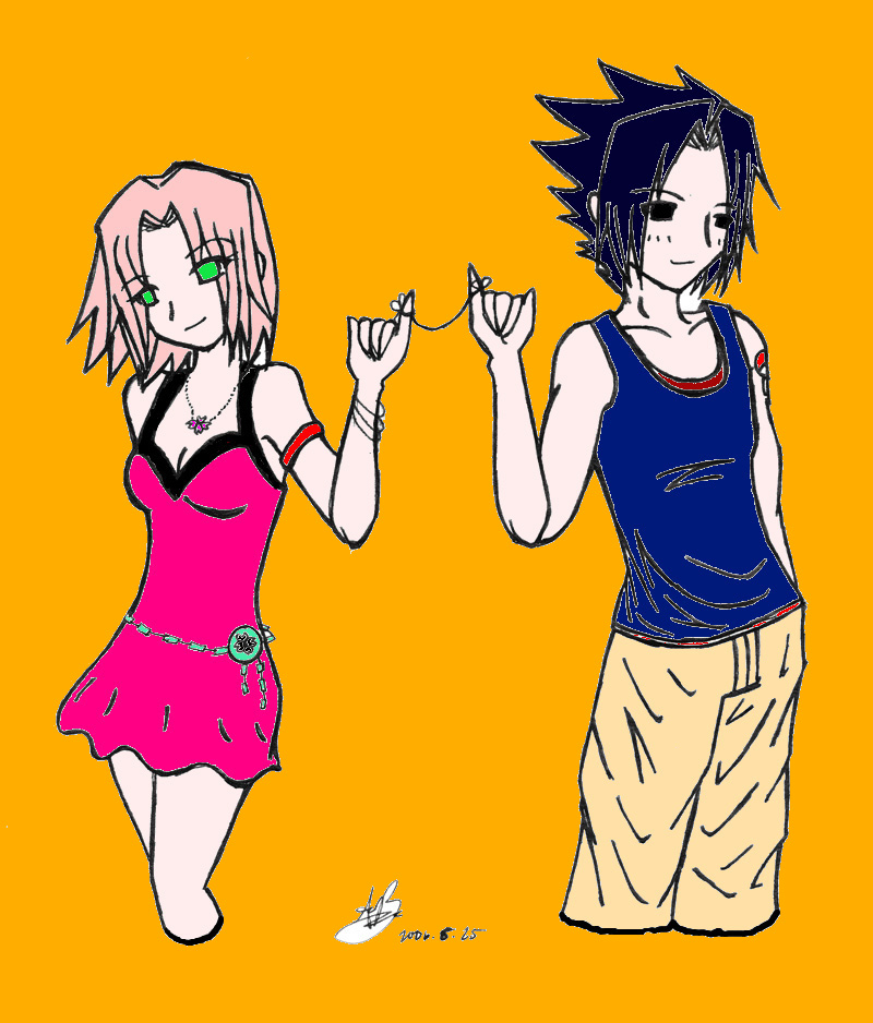 SasuSaku: Red String