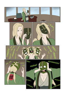 Tsunade mask transformation - 01