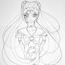 Sailor Moon- inked