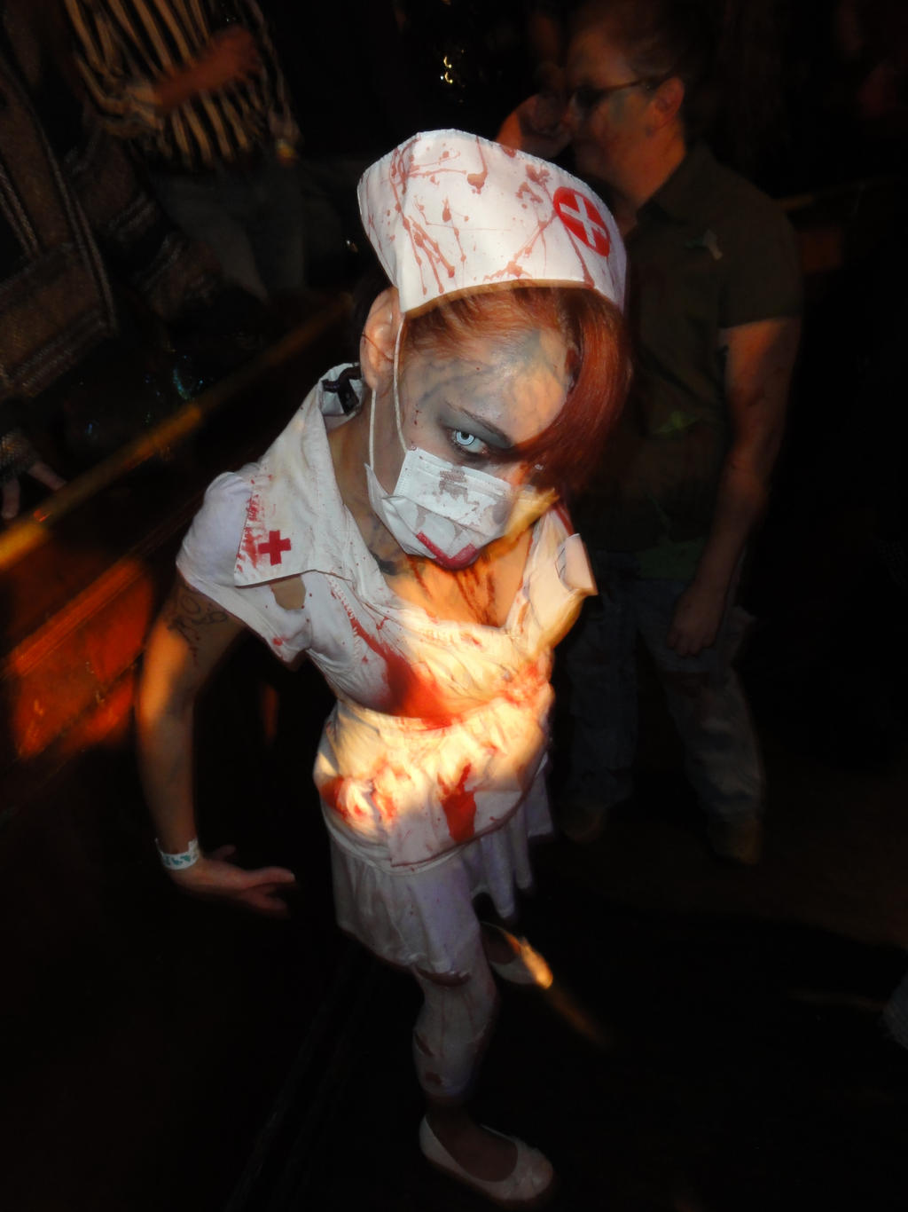 stunning zombie nurse