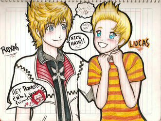 Roxas and Lucas