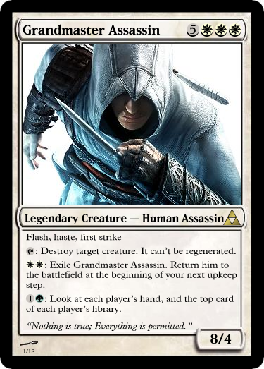 MTG - Grandmaster Assassin by DXIII on DeviantArt MTG - Grandmaster Assassin by DXIII on DeviantArt