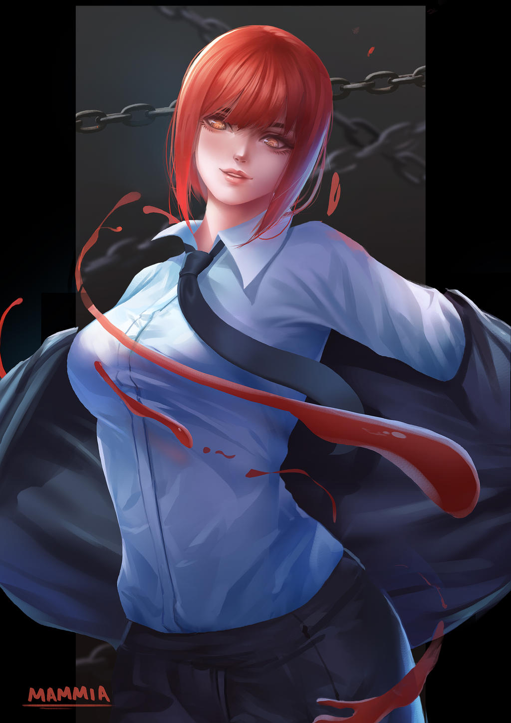 Makima Fanart Touchup By Mammia01 On DeviantArt makima-fanart-touchup-by-mammia01-on-deviantart