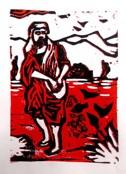 The Sower - In Red