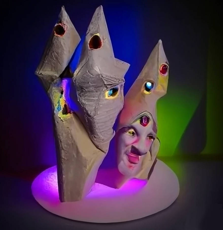Fragmented Mask Dada Mask - The Fragmented Comedian by fleetofgypsies on DeviantArt