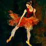 Ballet Dancer After Soutine