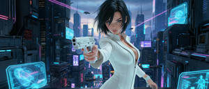 Anime Girl with a Gun