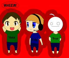 Tobuscus, Pewdie, and Cry