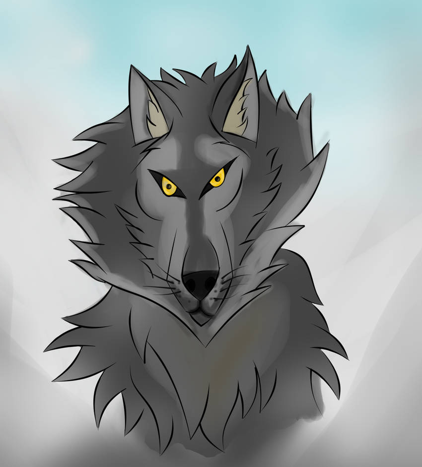 Wolf In The Winter by davidshadow275 on DeviantArt
