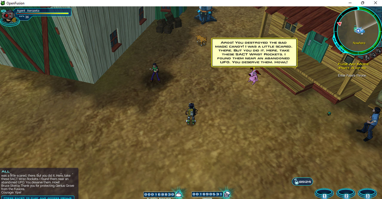 Fusionfall Rabbit Fusion Fall: Guide mission complete by davidshadow275 on DeviantArt