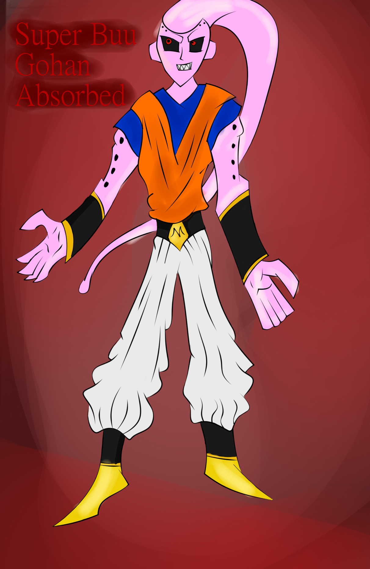 Dragon Ball Z: Super Buu (Gohan absorbed) by davidshadow275 on DeviantArt