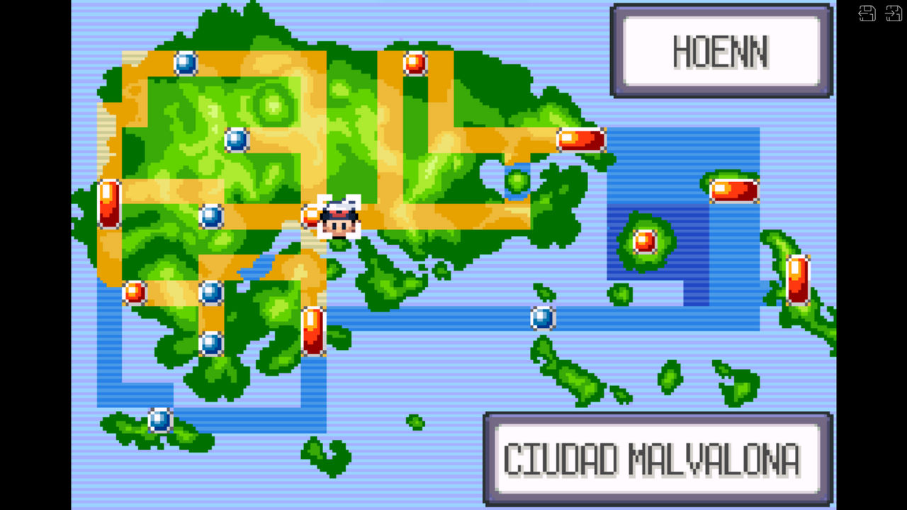 Pokemon Ruby: Map of Hoenn by davidshadow275 on DeviantArt