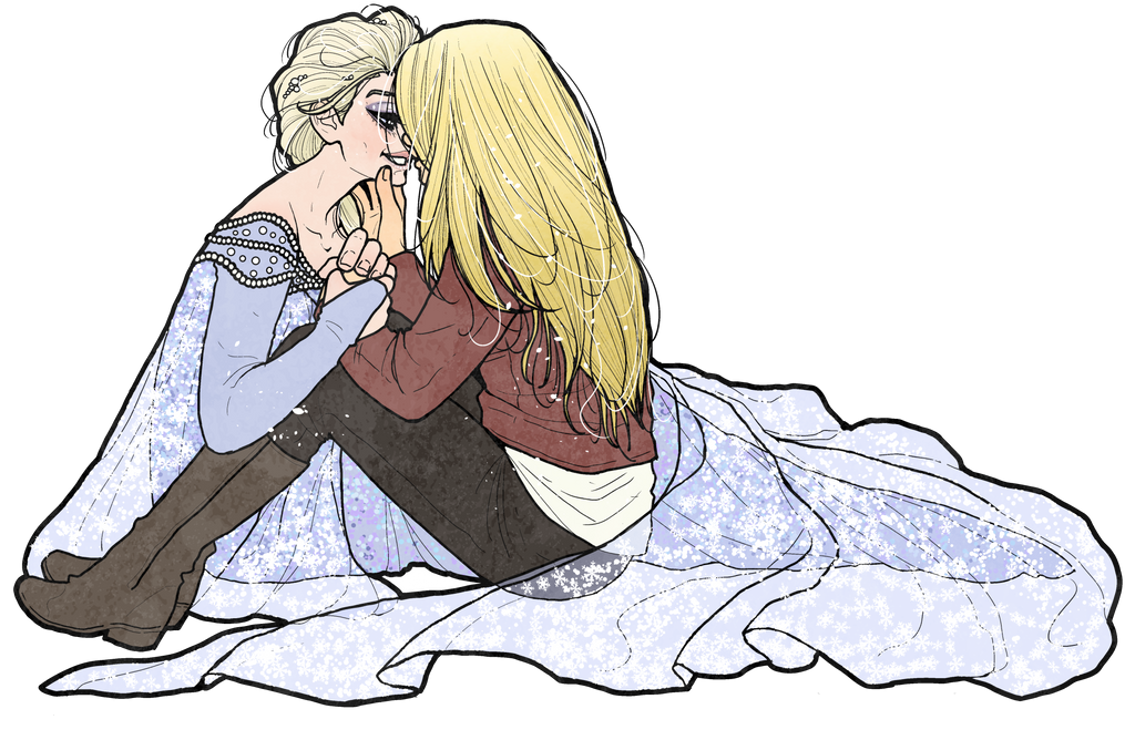 Elsa and Emma by inkscribble
