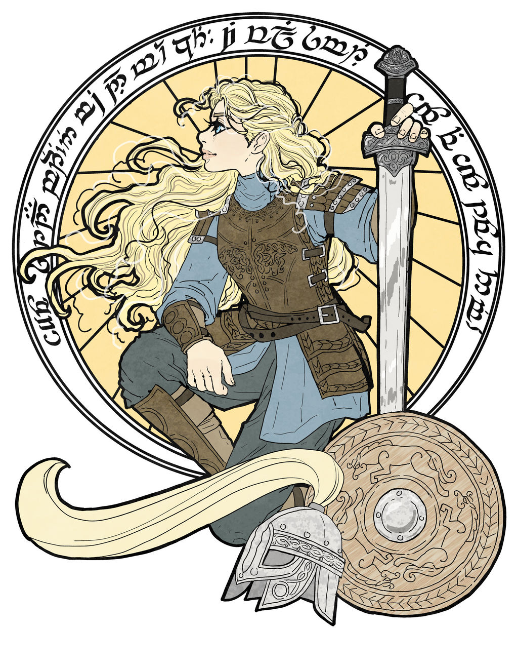Eowyn Tattoo by inkscribble on DeviantArt