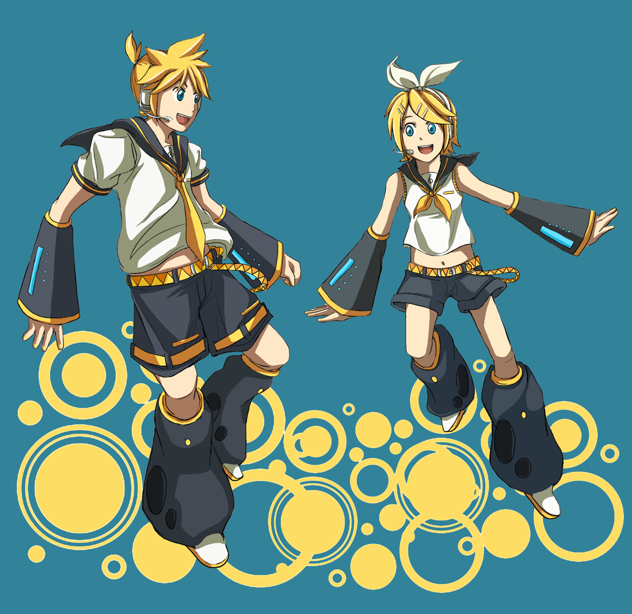 Len and Rin by mag-ni