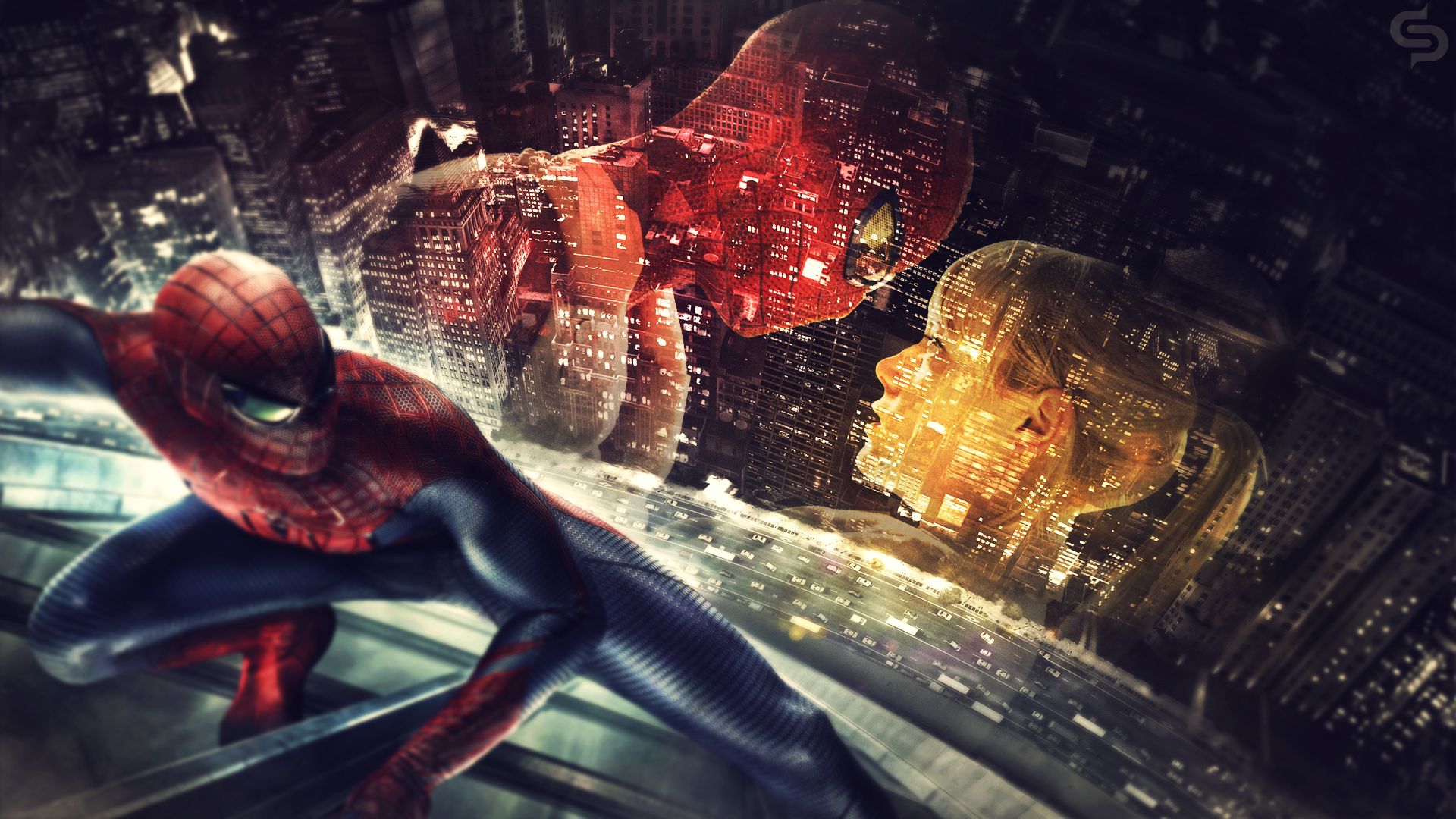 Wallpaper Spiderman (Peter Parker And Gwen Stacy) by SaxTop on DeviantArt