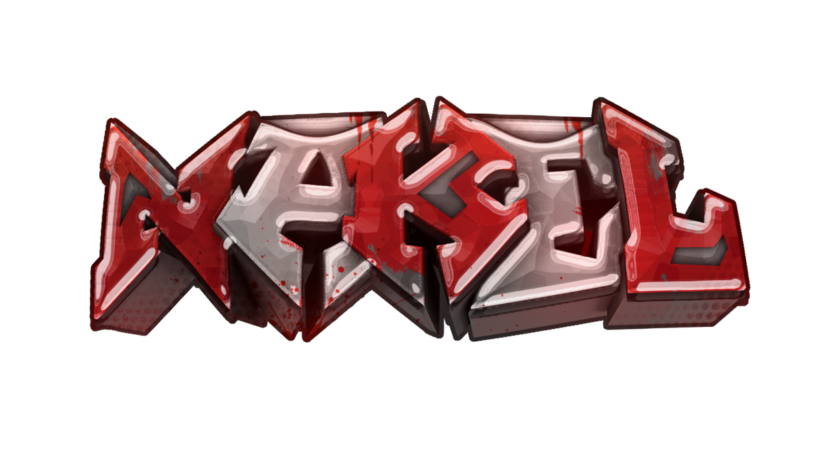 Nanel Lettering Letras Nakel by SaxTop on DeviantArt