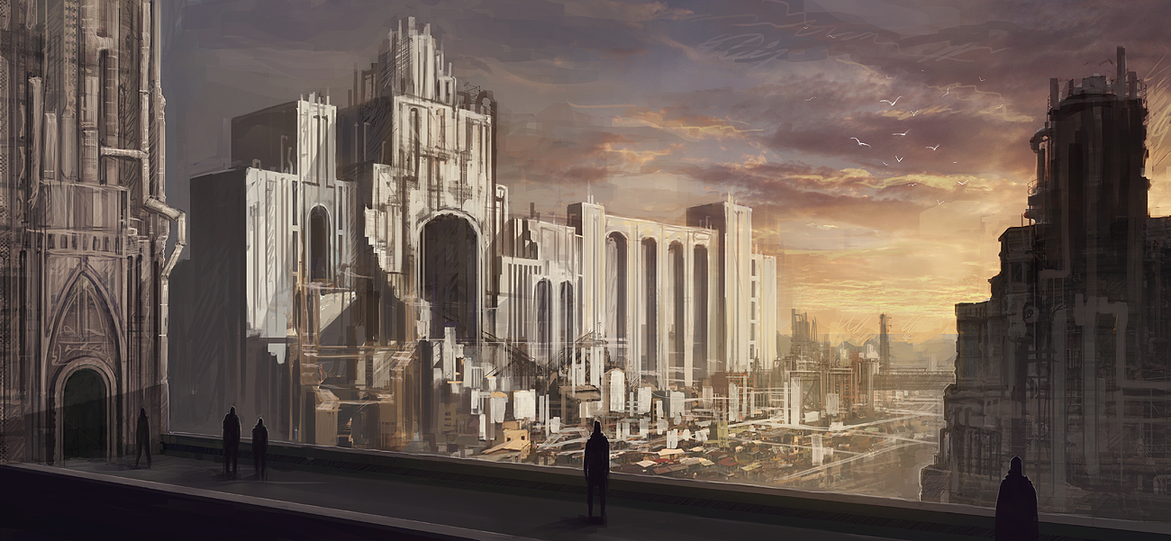 Steampunk City Concept