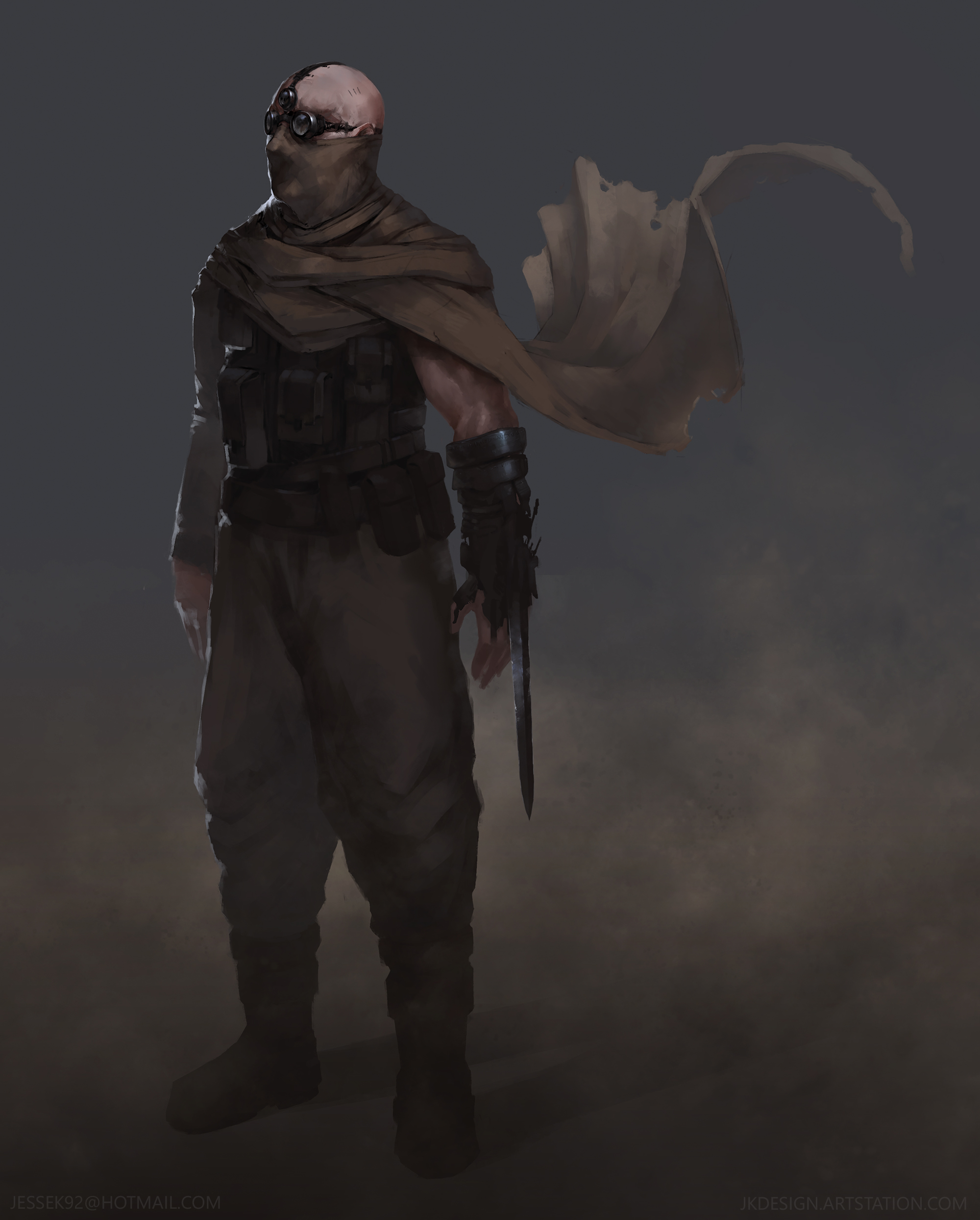 Post Apocalyptic Character Post-apocalyptic character concept by mrNepa on DeviantArt