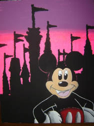 Mickey Mouse at Disney World