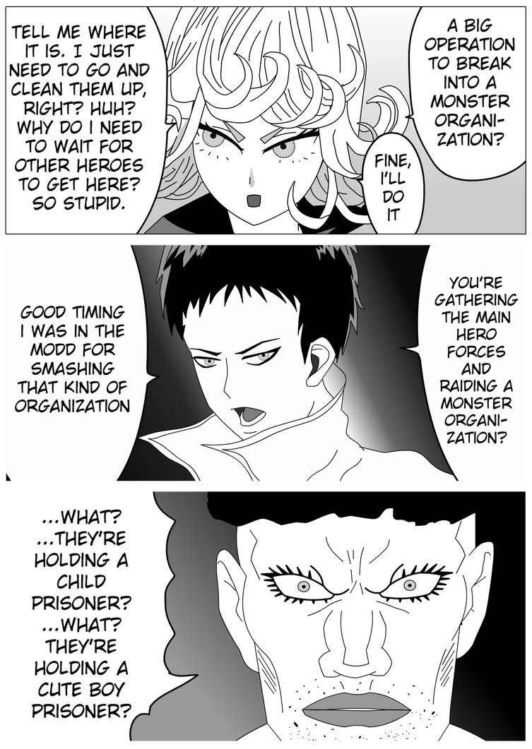 OPM manga page redrawn 1 by krispart on DeviantArt