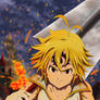 Meliodas leader of the ten commandments (FanArt)