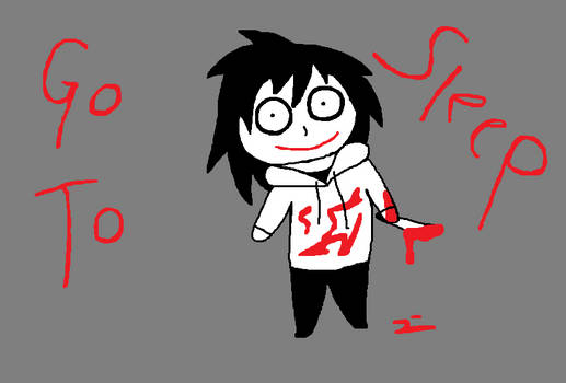 My Attempt at Drawing Jeff The Killer