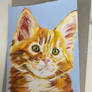 Pastel drawing - kitten