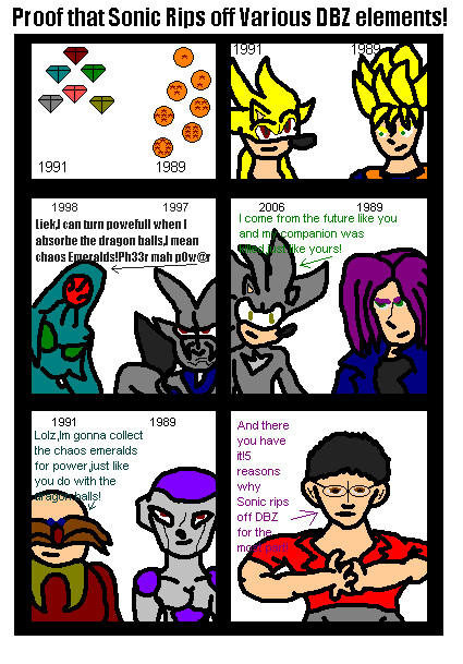 Sonic Rips off DBZ by CloneGamer on DeviantArt