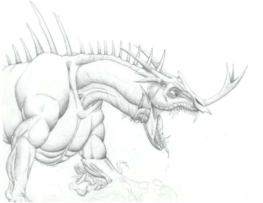 Pencil Dragon 2