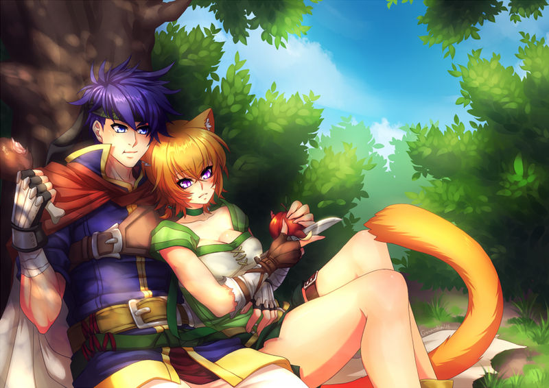 Commission- Under the trees of Gallia