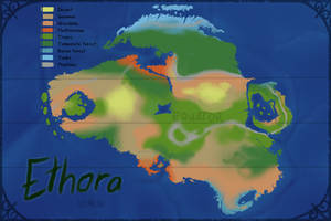 Arcanus world map HABITATS