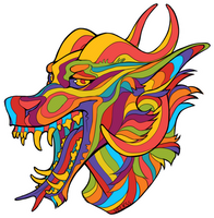 Psychedelic arcanus sticker