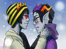 Winterstuck - Sollux and Eridan